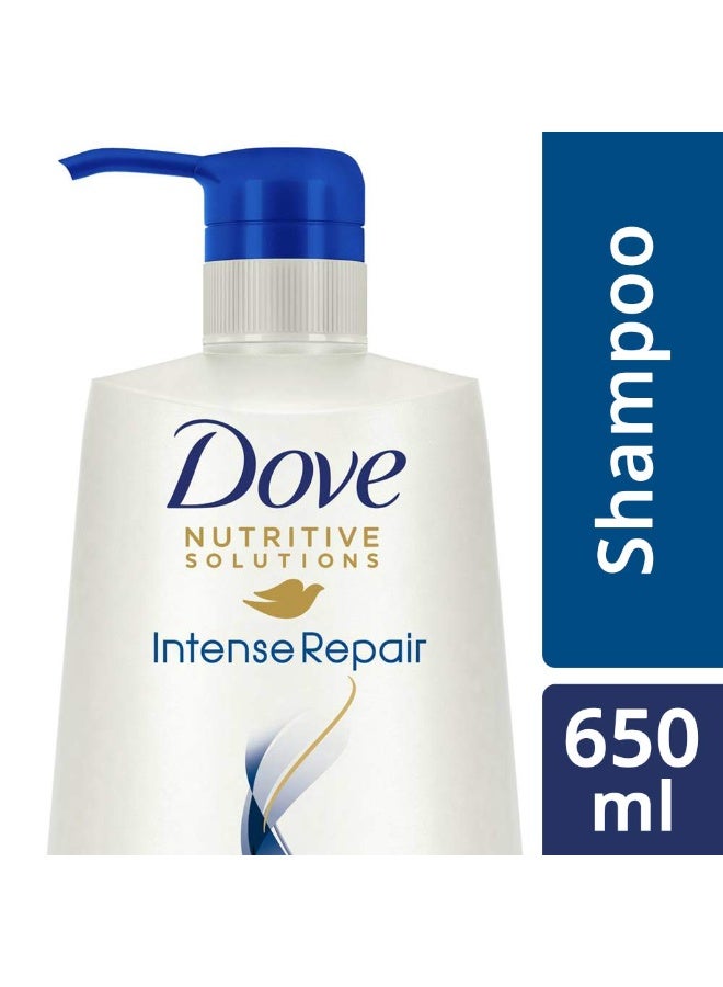 Dove Intense Repair Shampoo, 650ml - Image 2